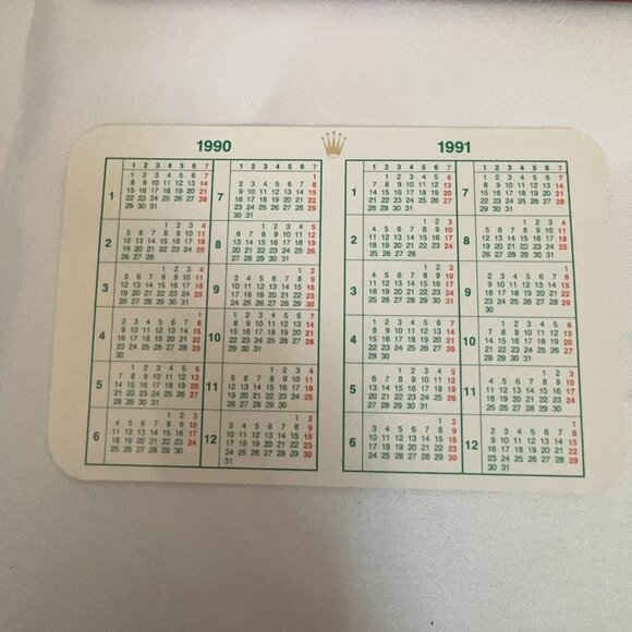 Rolex Red Leather Card Holder with Gold Logo never used!! - Picture 7 of 10